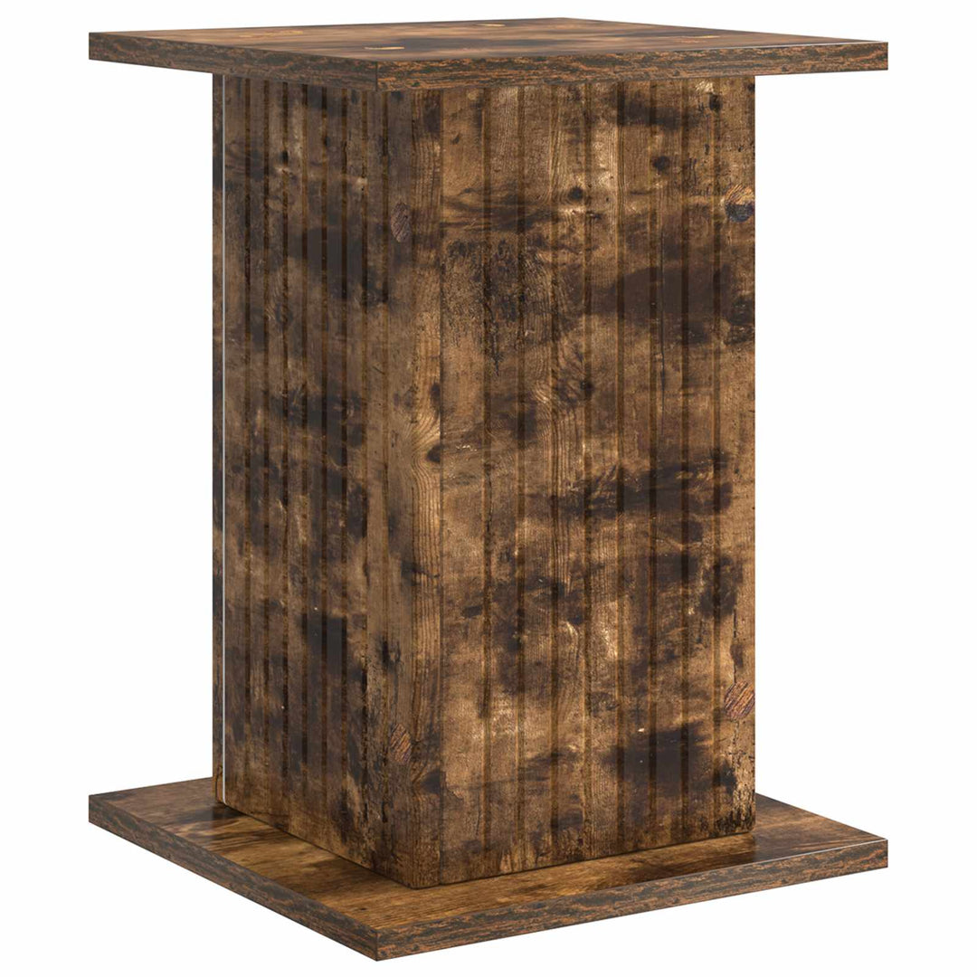Planteholder 2 pcs Røget eg 30,5 x 30 x 43 cm Konstrueret træ