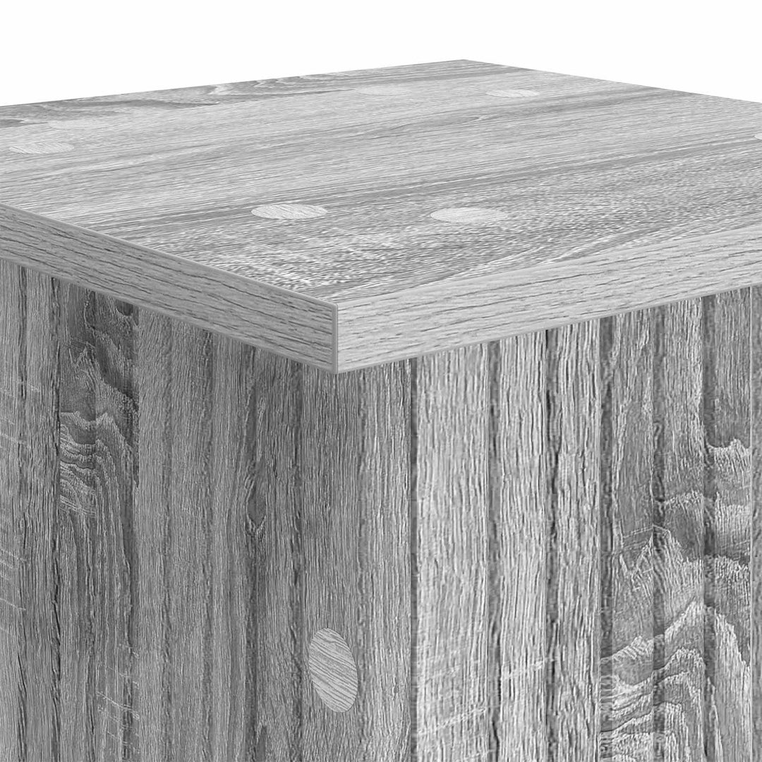 Planteholder 2 pcs Grå sonoma-eg 30,5 x 30 x 43 cm