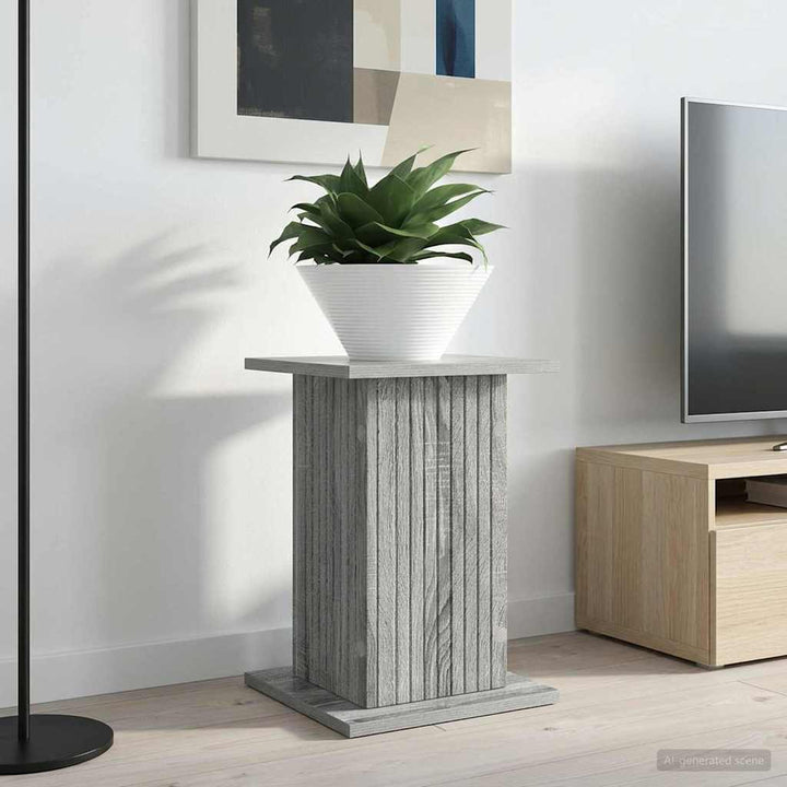 Planteholder 2 pcs Grå sonoma-eg 30,5 x 30 x 43 cm