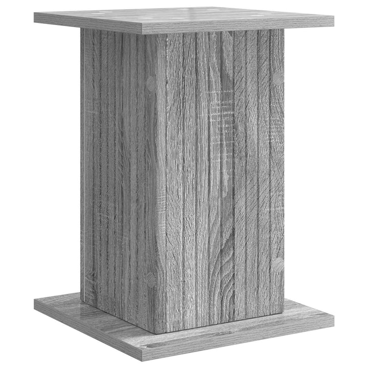 Planteholder 2 pcs Grå sonoma-eg 30,5 x 30 x 43 cm