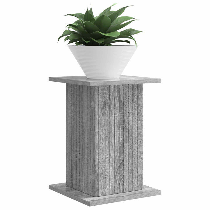Planteholder 2 pcs Grå sonoma-eg 30,5 x 30 x 43 cm