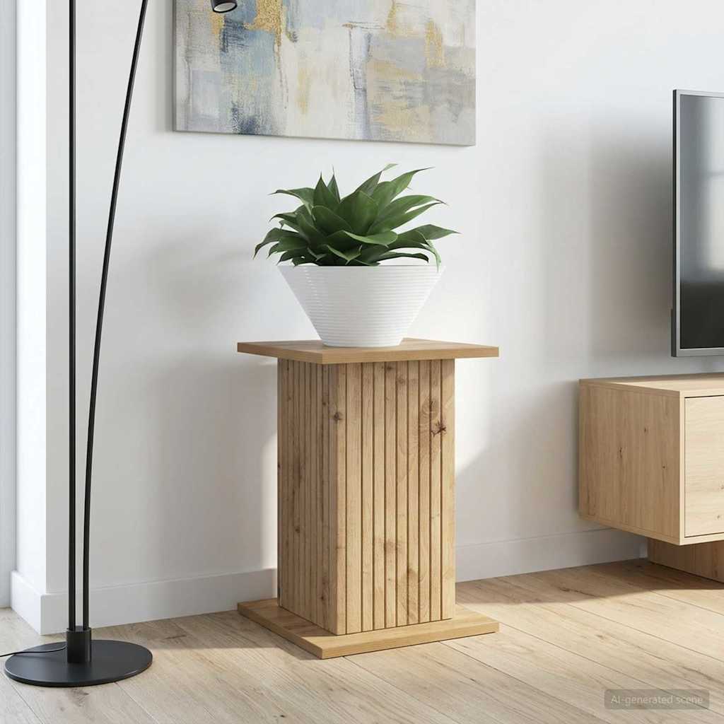 Planteholder 2 pcs Artisan-eg 30,5 x 30 x 43 cm Konstrueret træ