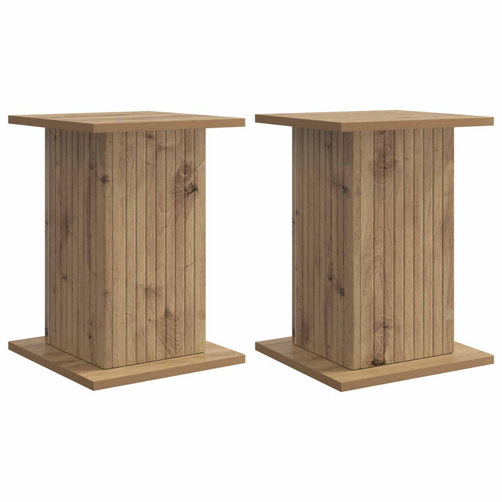Planteholder 2 pcs Artisan-eg 30,5 x 30 x 43 cm Konstrueret træ