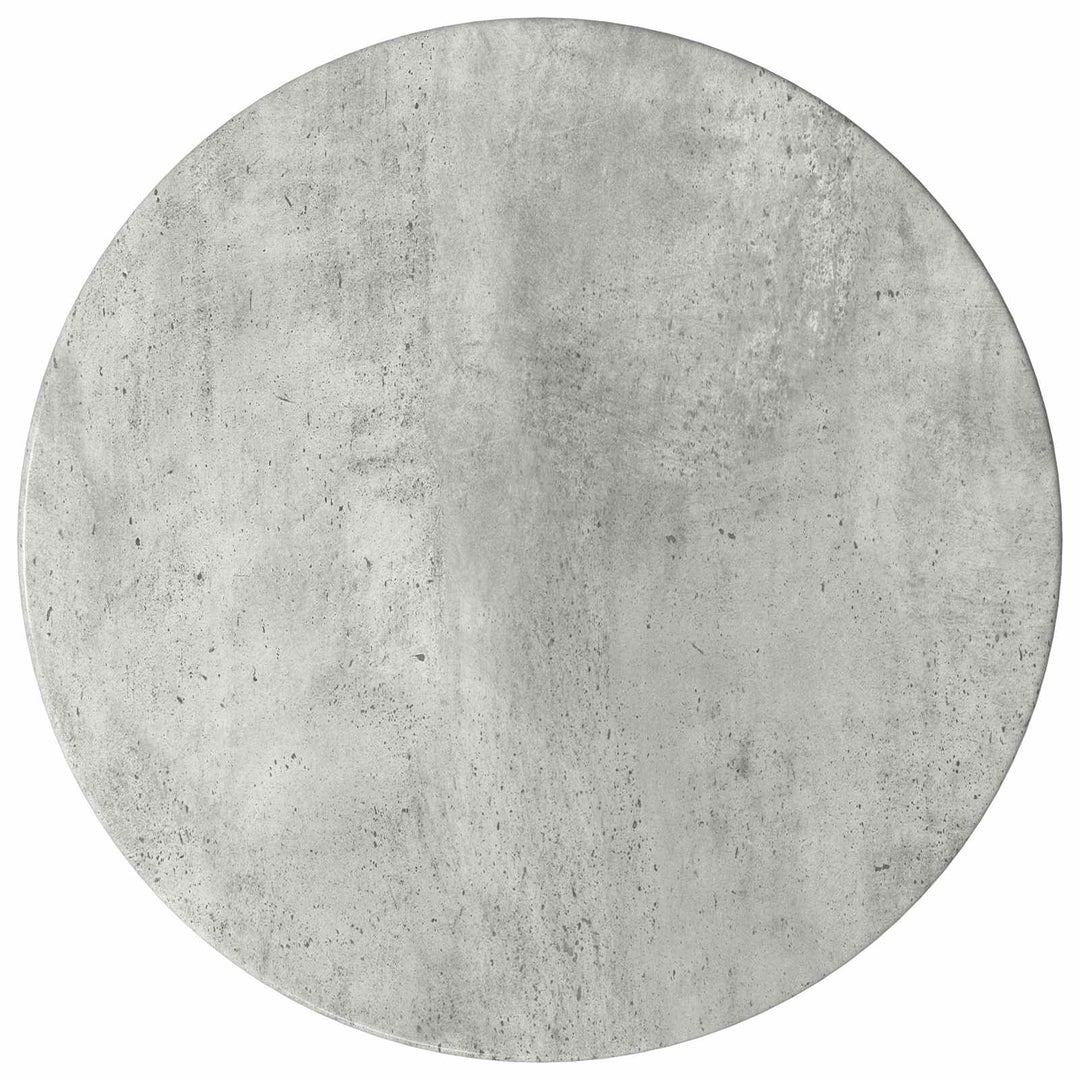 Sideskab 2 pcs BetonGrå Ø40 x 50 cm Konstrueret træ