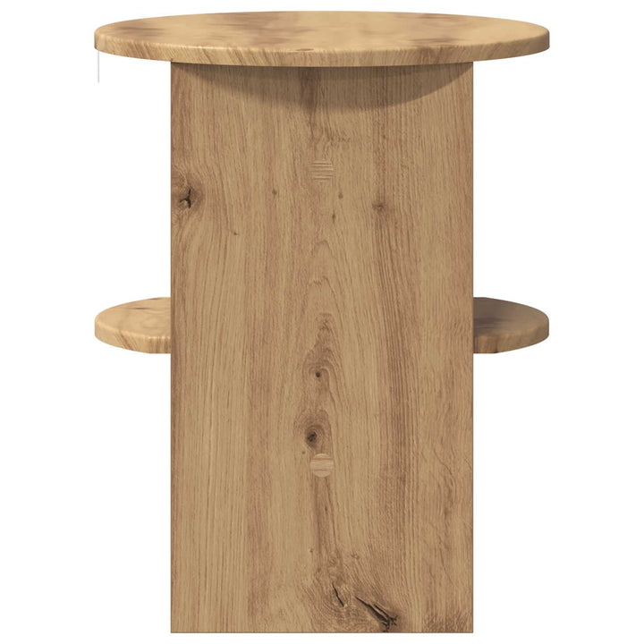 Sideskab 2 stk. Artisan Eg Ø40 x 50 cm Konstrueret træ