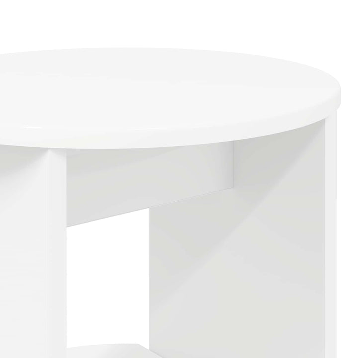 Sideskab Hvid Konstrueret træ