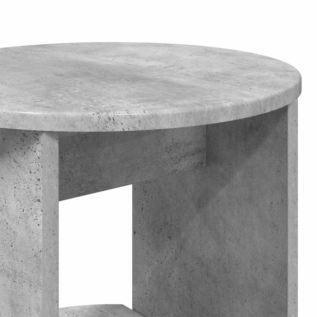 Sideskab BetonGrå Konstrueret træ