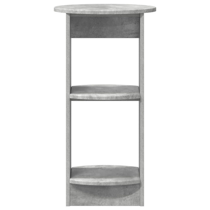 Sideskab BetonGrå Konstrueret træ