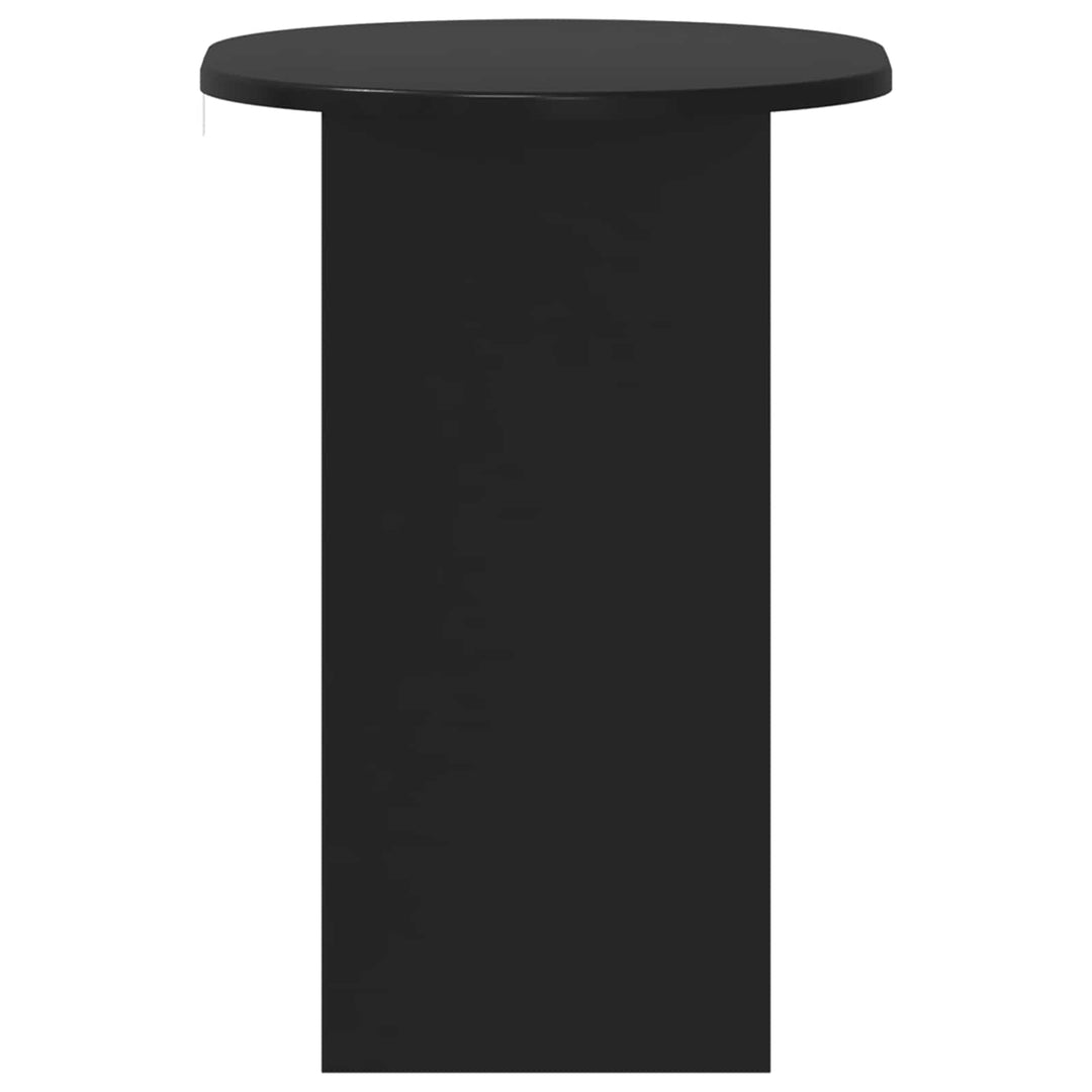 Sidebord Sort 50 x 39,5 x 55 cm Konstrueret træ