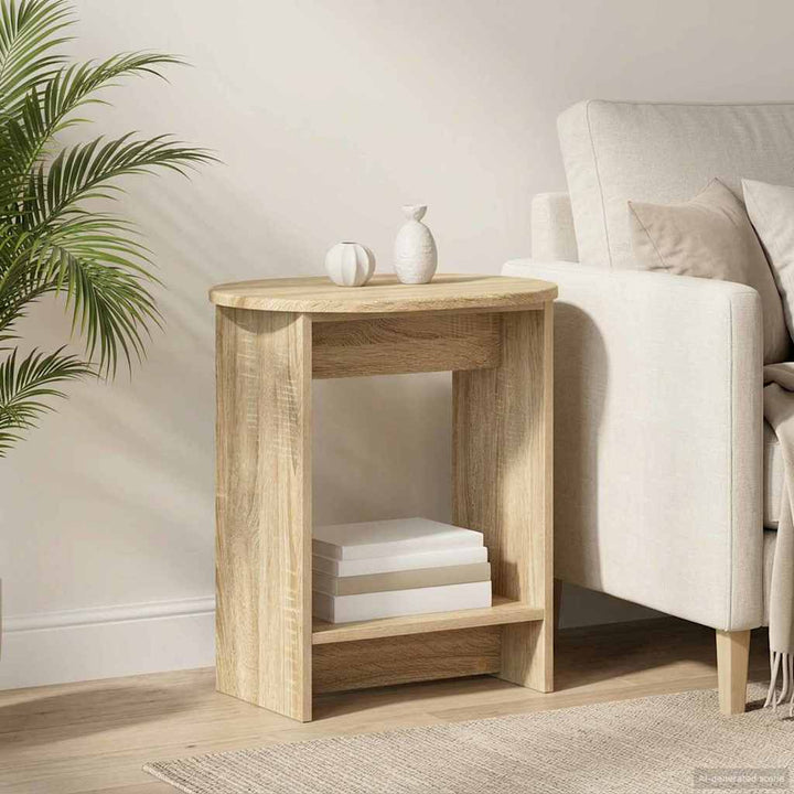 Sidebord Sonoma-eg 50 x 39,5 x 55 cm Konstrueret træ