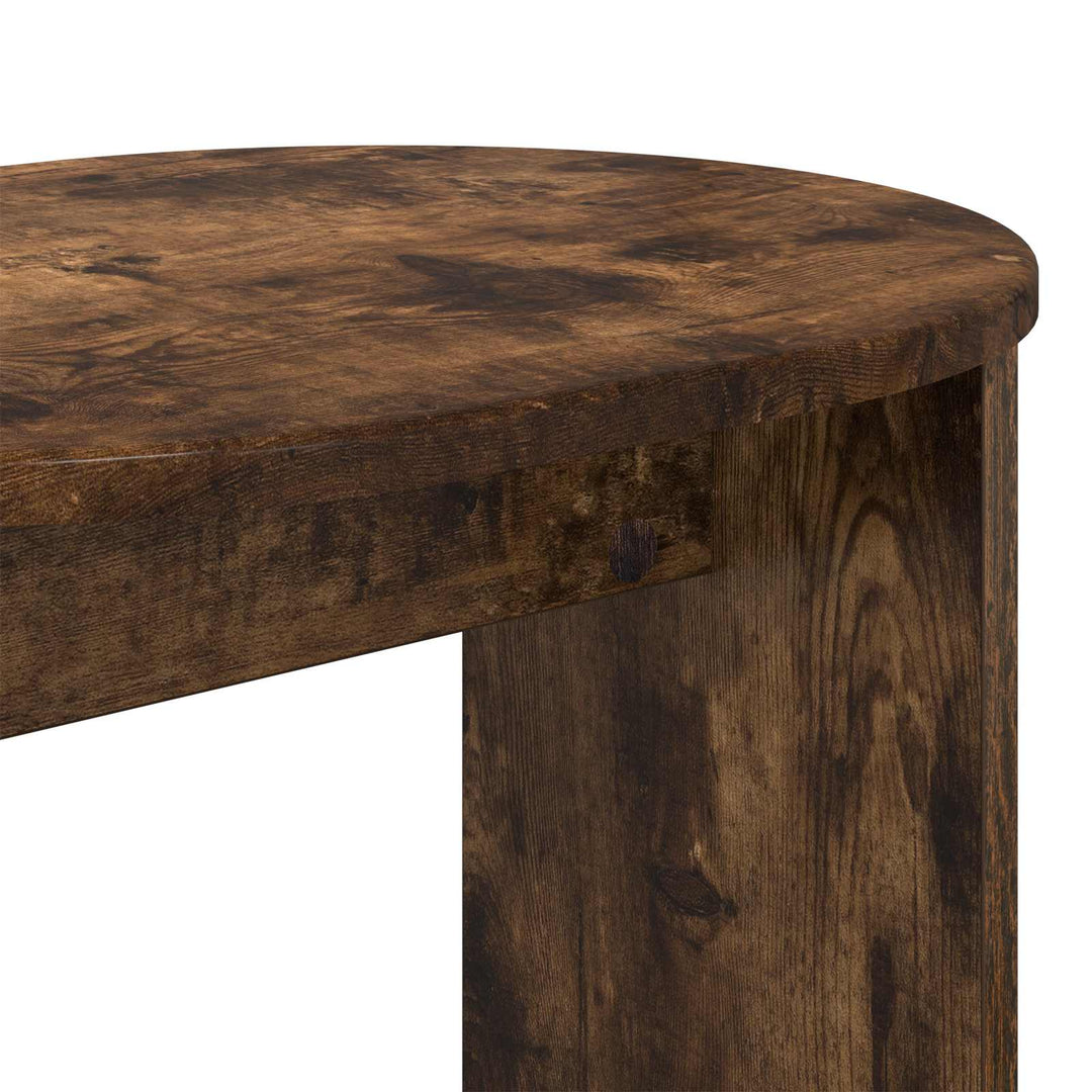 Sidebord Røget eg 50 x 39,5 x 55 cm Konstrueret træ