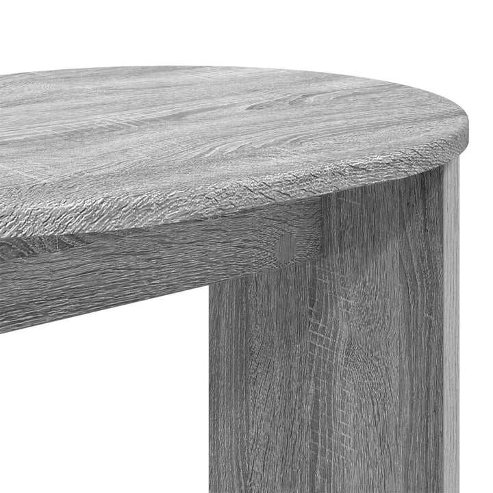 Sidebord Grå sonoma-eg 50 x 39,5 x 55 cm Konstrueret træ