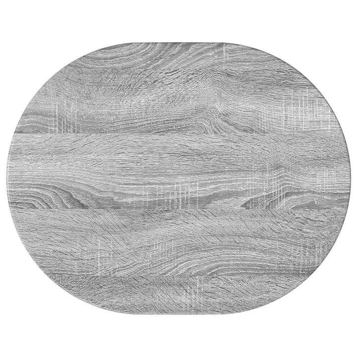 Sidebord Grå sonoma-eg 50 x 39,5 x 55 cm Konstrueret træ