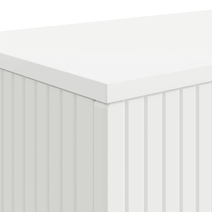 Konsolbord Hvid 101 x 29 x 74 cm Konstrueret træ