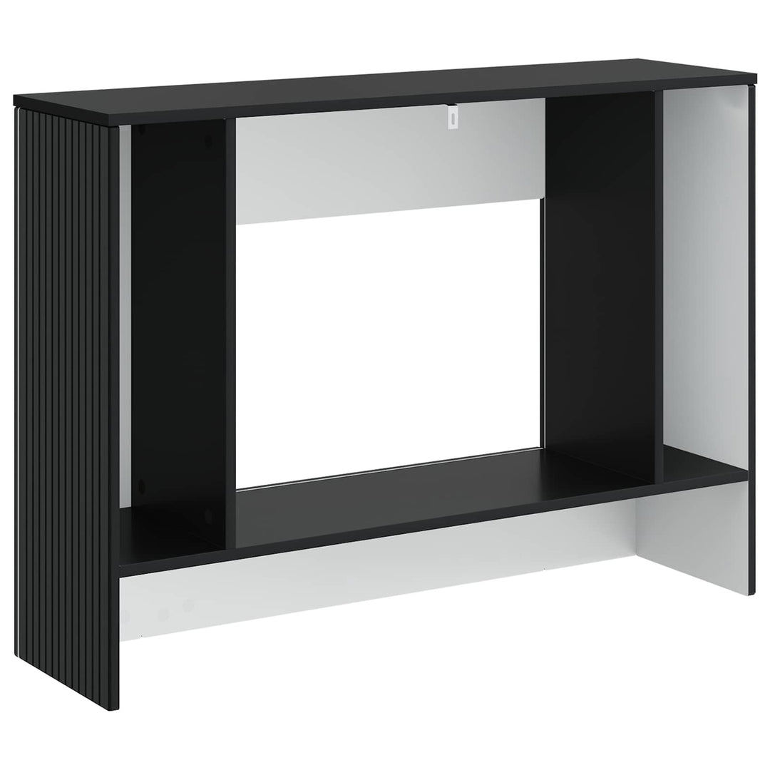 Konsolbord Sort 101 x 29 x 74 cm Konstrueret træ