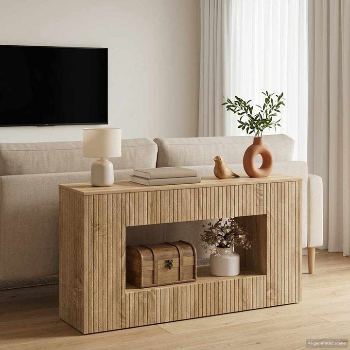 Konsolbord Sonoma eg 101 x 29 x 74 cm Konstrueret træ