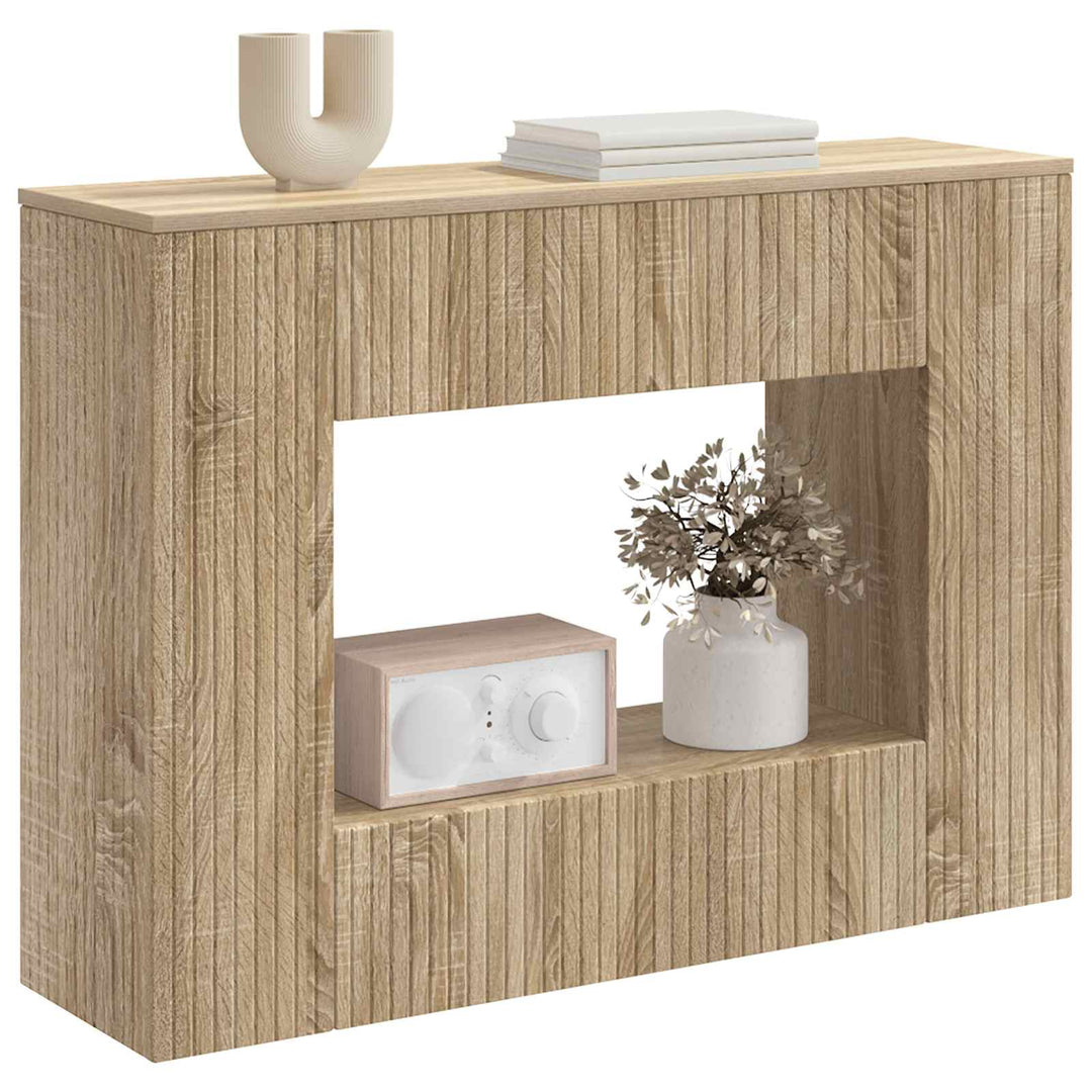 Konsolbord Sonoma eg 101 x 29 x 74 cm Konstrueret træ