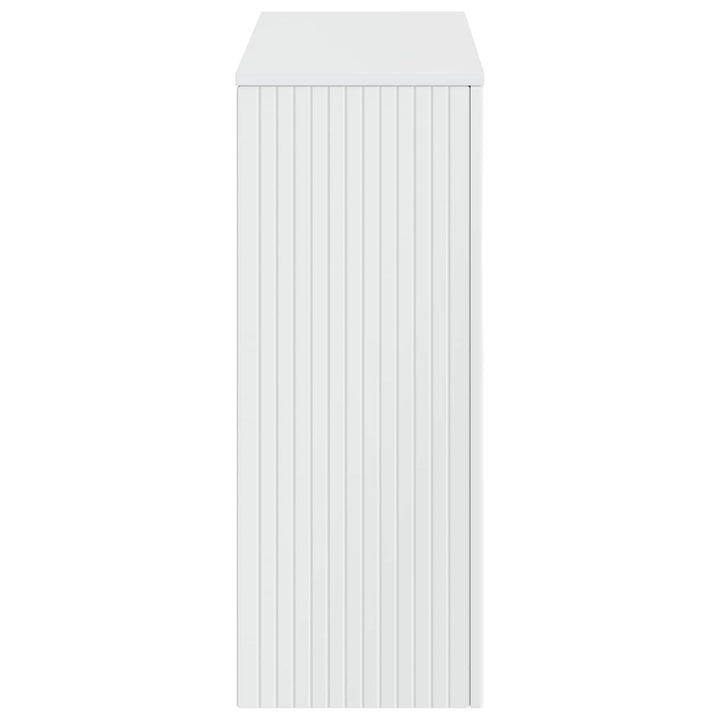 Konsolbord Højglans Hvid 101 x 29 x 74 cm Konstrueret træ