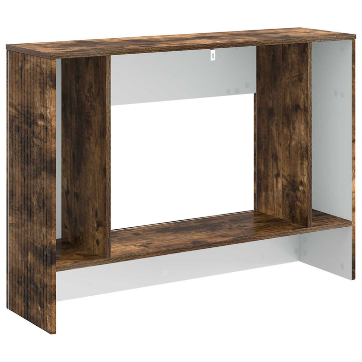 Konsolbord Røget Eg 101 x 29 x 74 cm Konstrueret træ