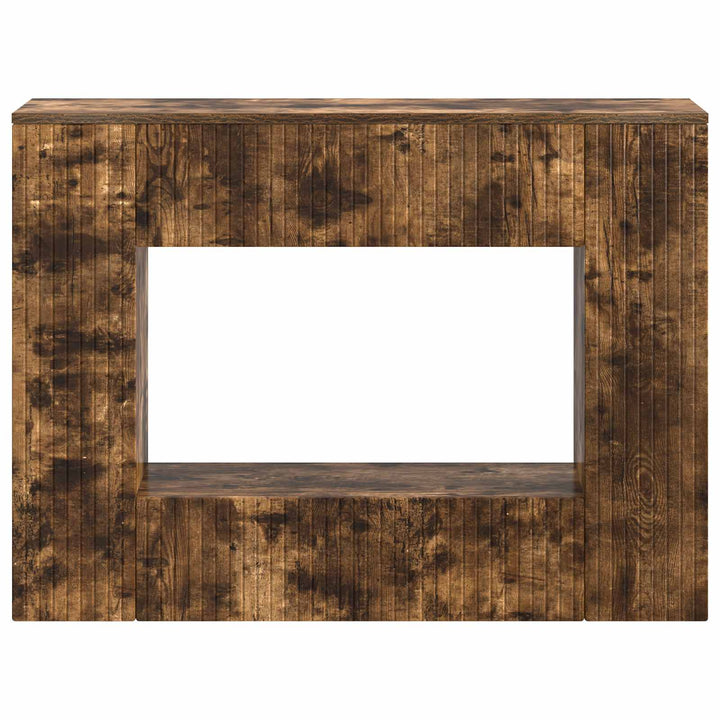 Konsolbord Røget Eg 101 x 29 x 74 cm Konstrueret træ