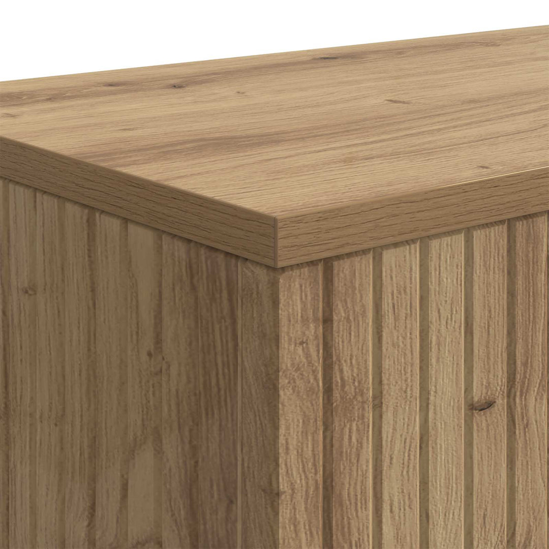 Konsolbord Artisan Eg 101 x 29 x 74 cm Konstrueret træ