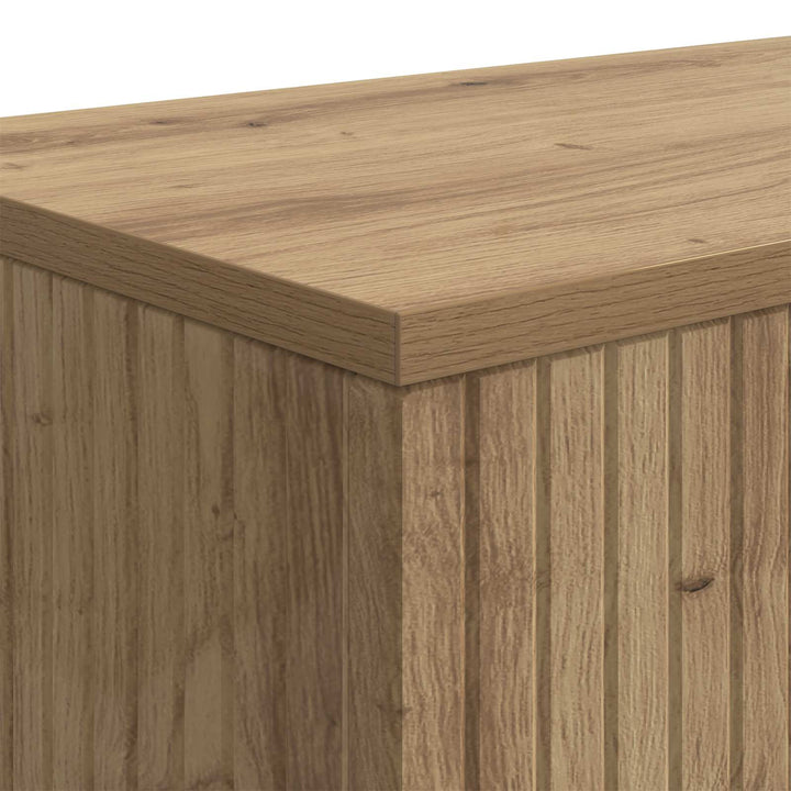 Konsolbord Artisan Eg 101 x 29 x 74 cm Konstrueret træ