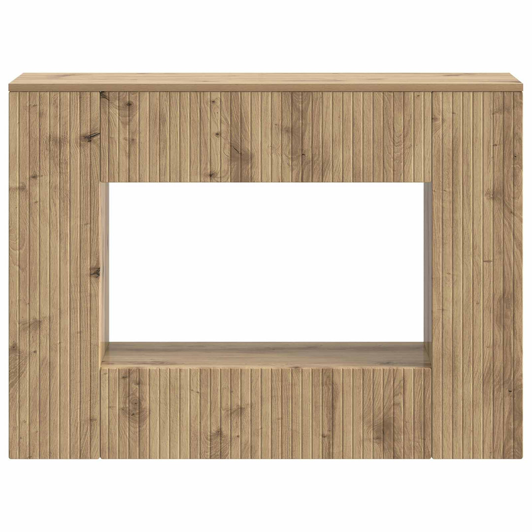 Konsolbord Artisan Eg 101 x 29 x 74 cm Konstrueret træ