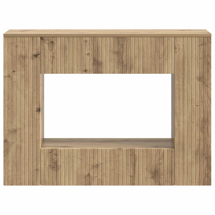 Konsolbord Artisan Eg 101 x 29 x 74 cm Konstrueret træ