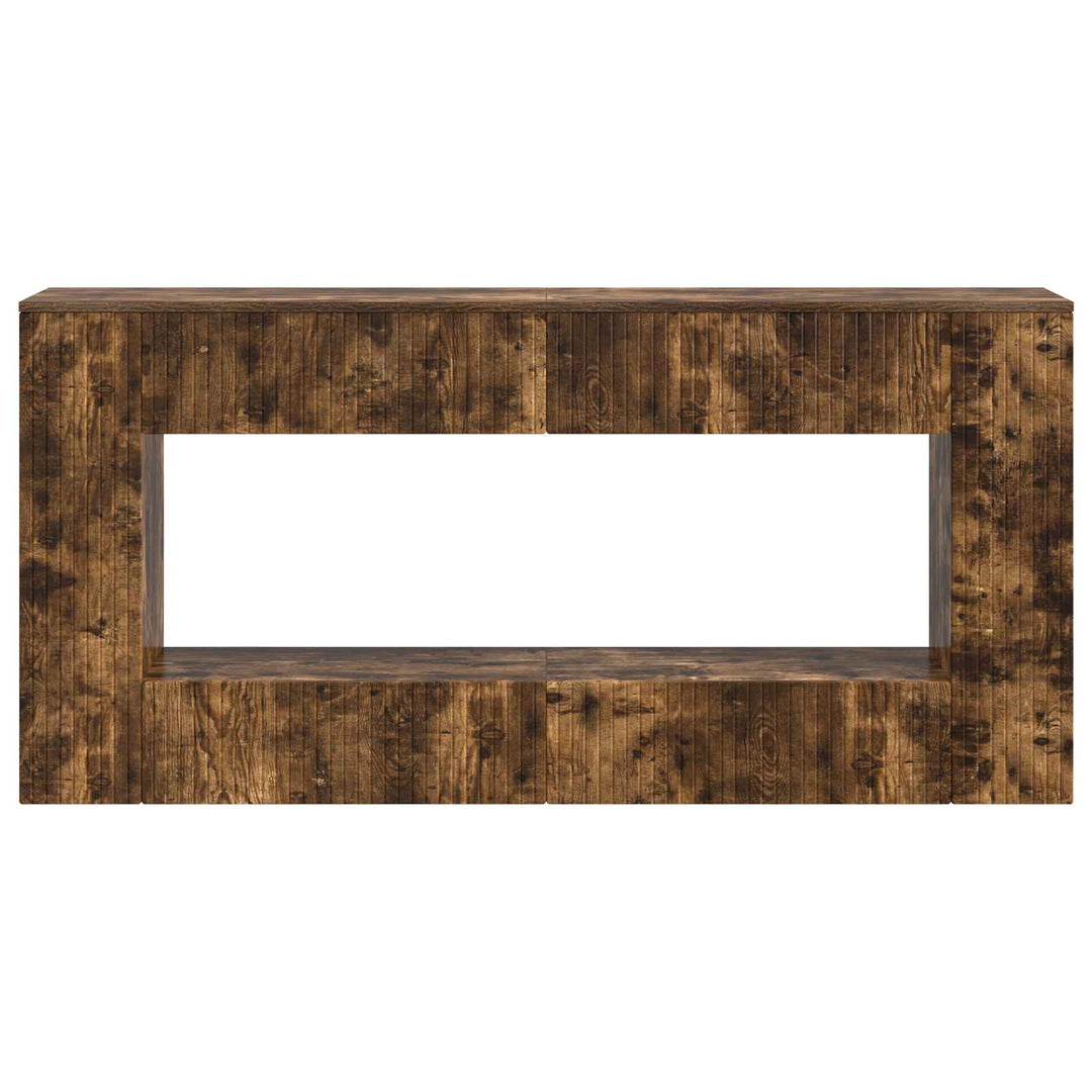 Konsolbord Røget Eg 155 x 29 x 74 cm Konstrueret træ
