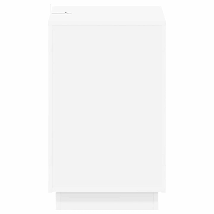 Sidebord Hvid 60 x 40 x 65 cm Konstrueret træ