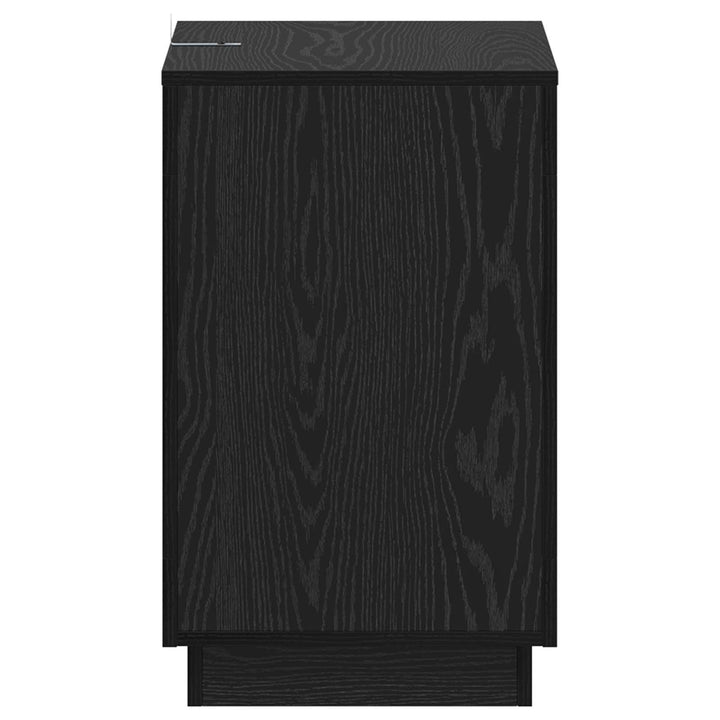 Sidebord Sort eg 60 x 40 x 65 cm Konstrueret træ
