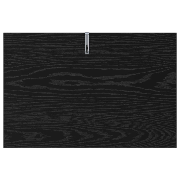 Sidebord Sort eg 60 x 40 x 65 cm Konstrueret træ