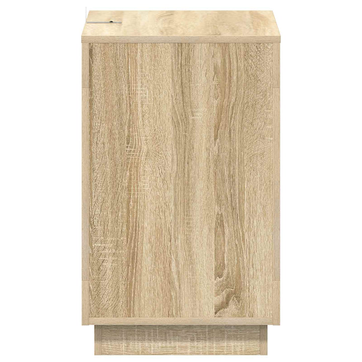 Sidebord Sonoma-eg 60 x 40 x 65 cm Konstrueret træ