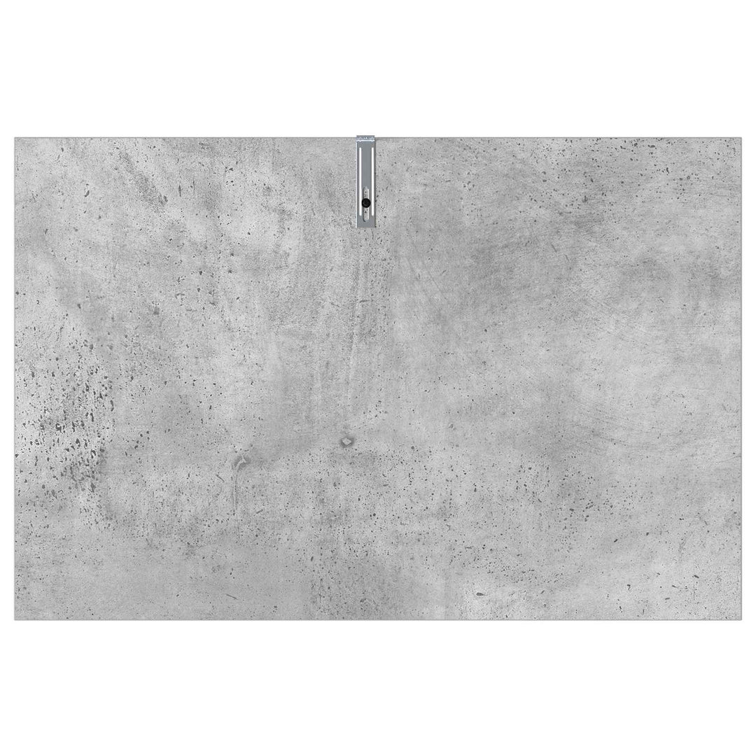 Sidebord Betongrå 60 x 40 x 65 cm Konstrueret træ