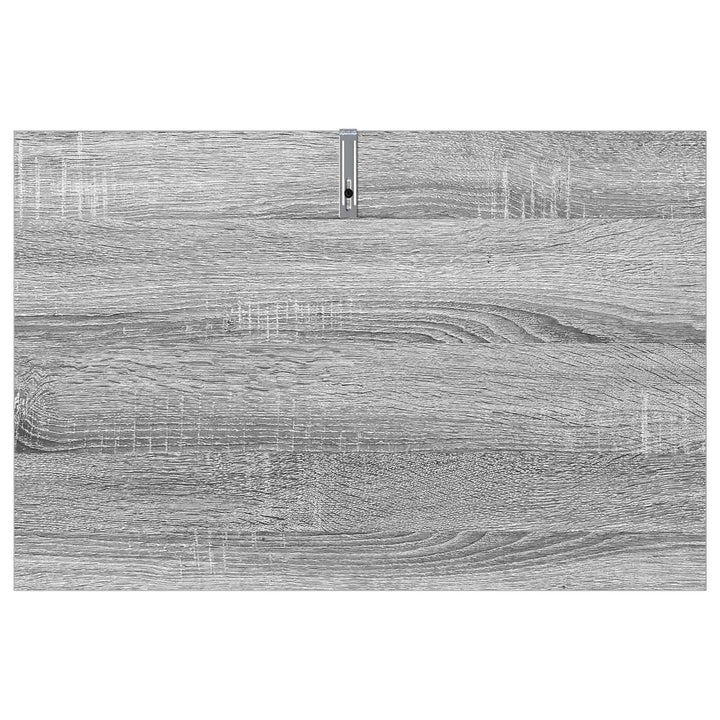 Sidebord Grå sonoma-eg 60 x 40 x 65 cm Konstrueret træ