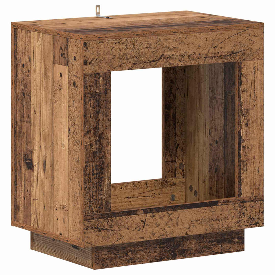 Sidebord Gammelt træ 60 x 40 x 65 cm Konstrueret træ