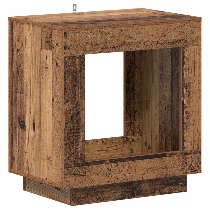Sidebord Gammelt træ 60 x 40 x 65 cm Konstrueret træ
