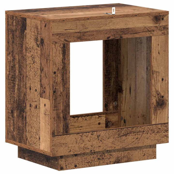 Sidebord Gammelt træ 60 x 40 x 65 cm Konstrueret træ