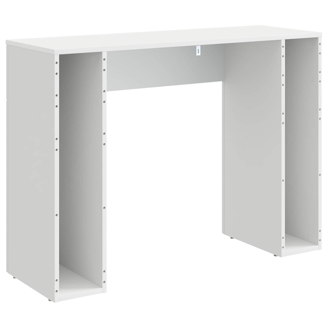 Sofabord Hvid 102 x 35 x 75 cm Konstrueret træ
