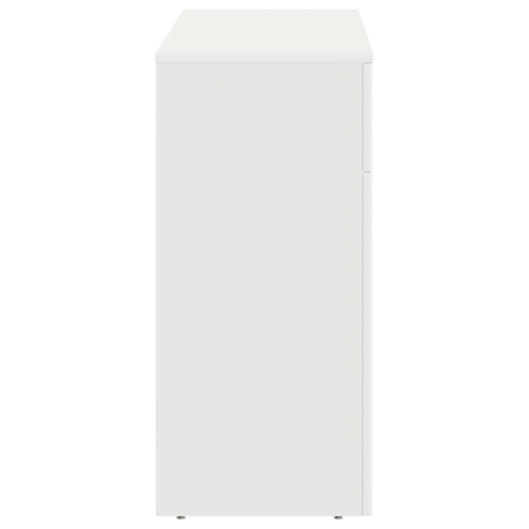 Sofabord Hvid 102 x 35 x 75 cm Konstrueret træ