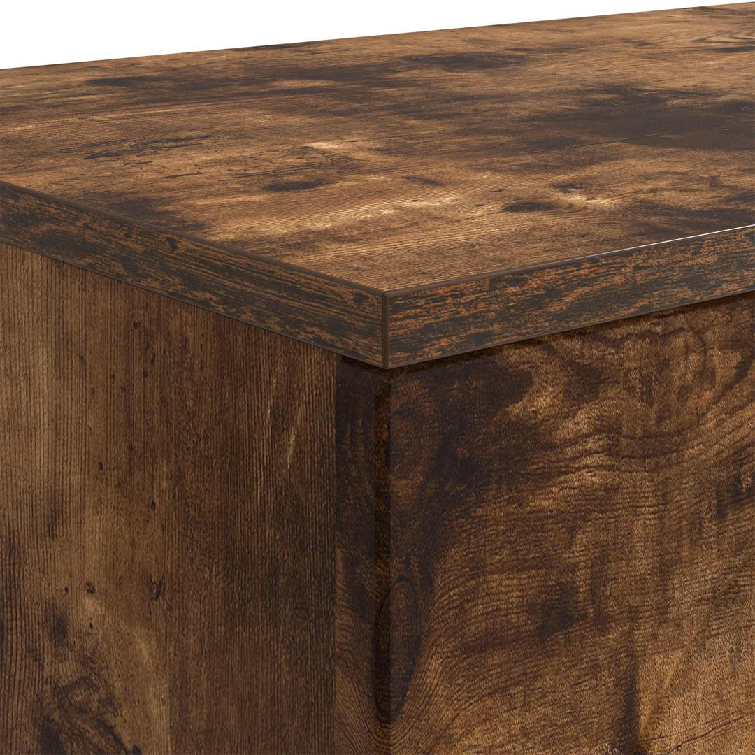 Sofabord Røget eg 102 x 35 x 75 cm Konstrueret træ
