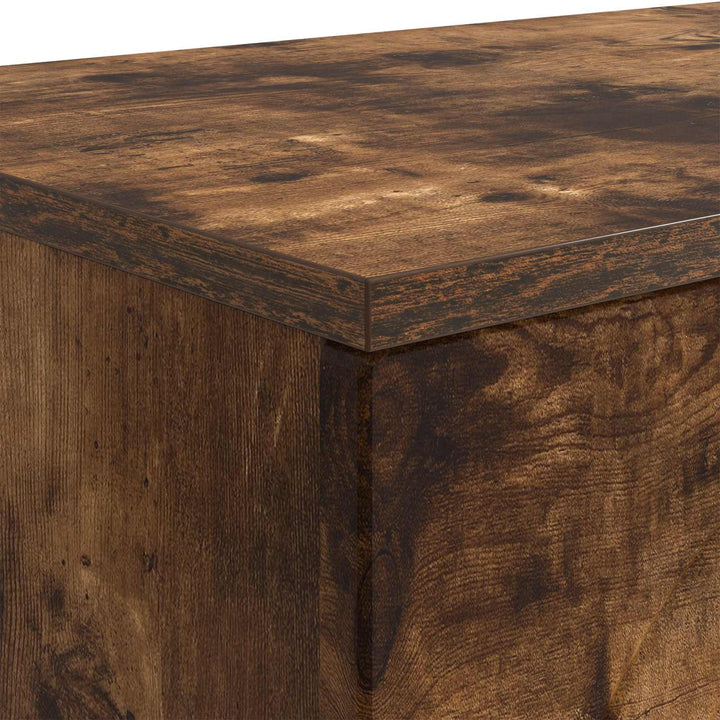 Sofabord Røget eg 102 x 35 x 75 cm Konstrueret træ