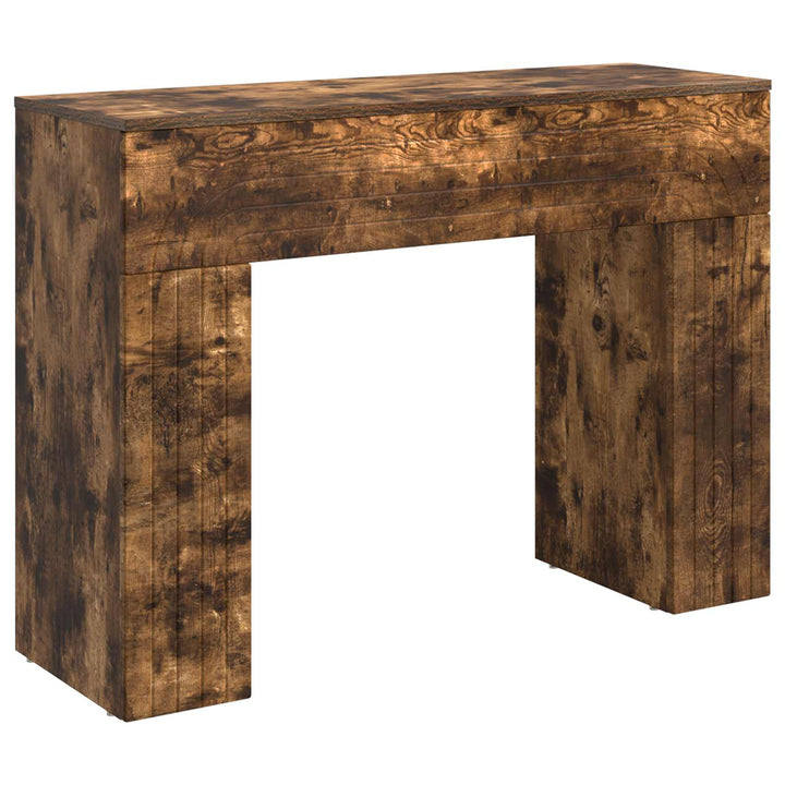 Sofabord Røget eg 102 x 35 x 75 cm Konstrueret træ