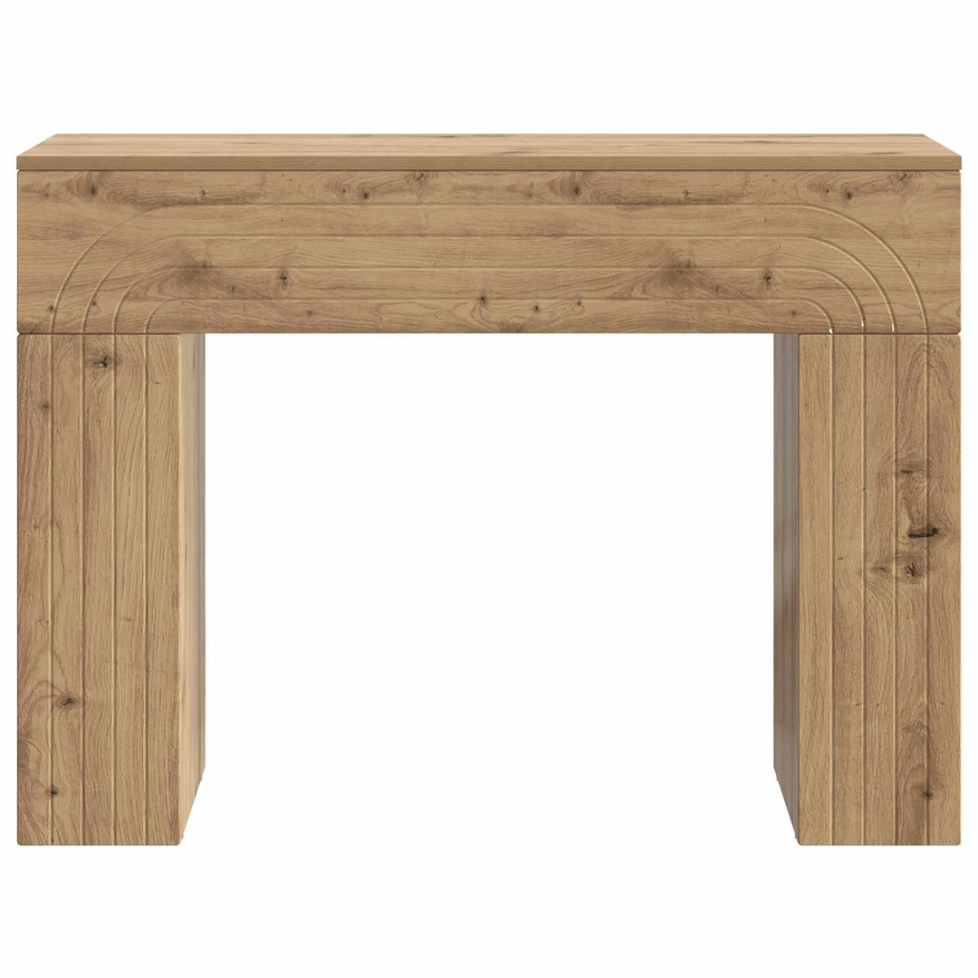 Sofabord Artisan-eg 102 x 35 x 75 cm Konstrueret træ