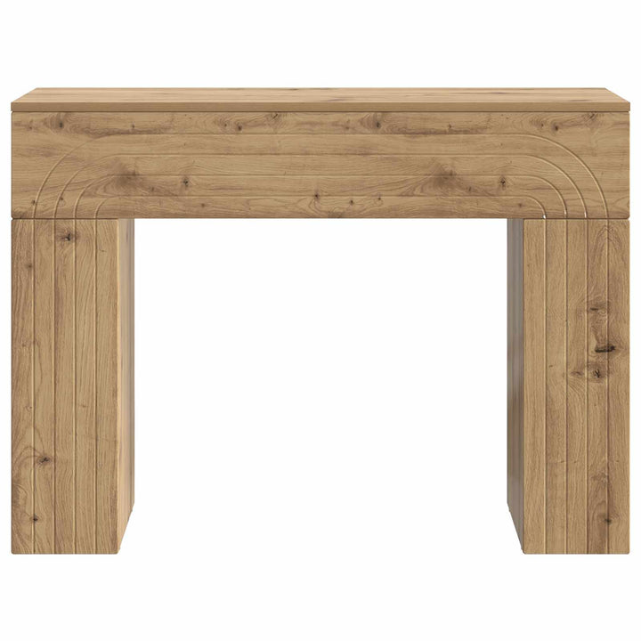Sofabord Artisan-eg 102 x 35 x 75 cm Konstrueret træ
