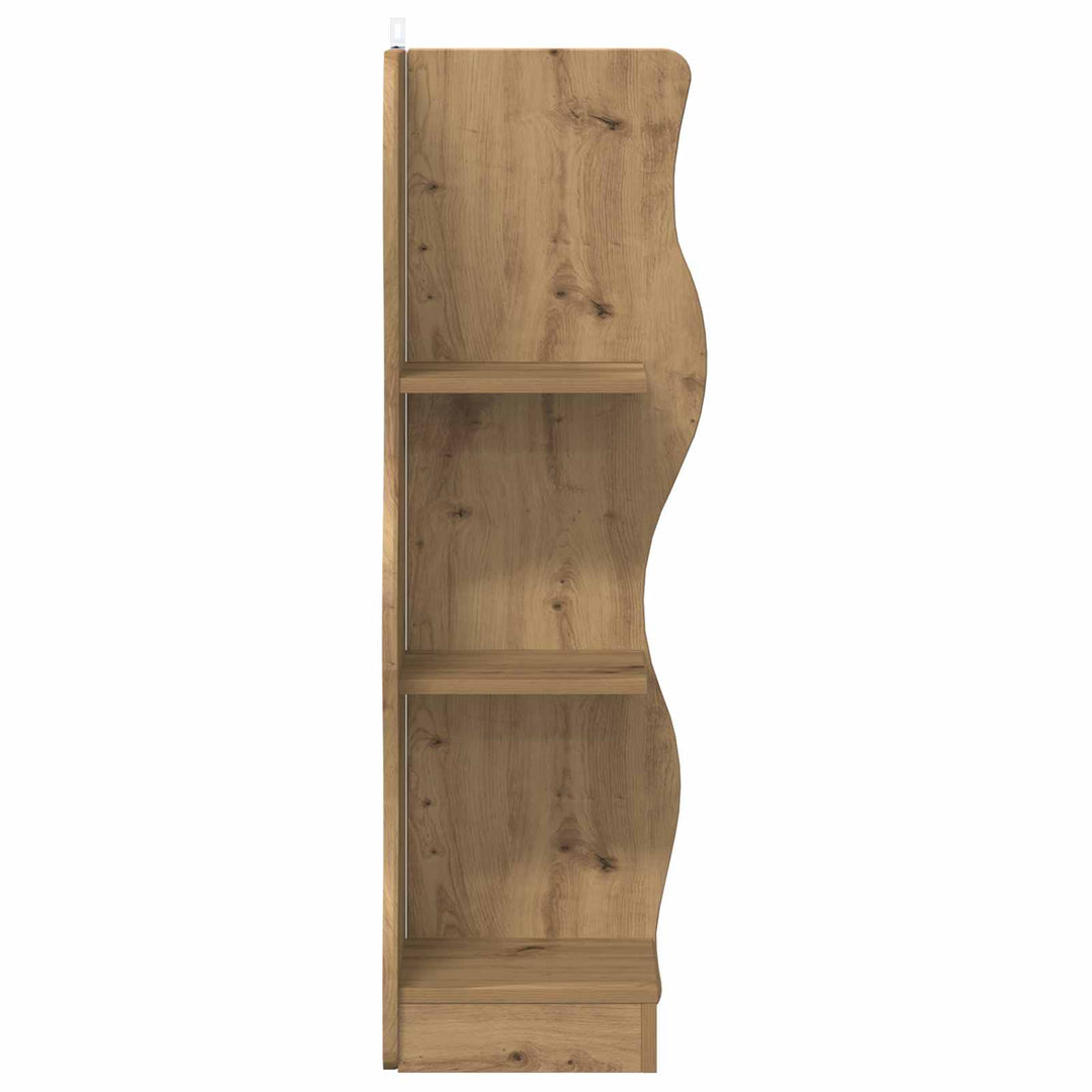 Hjørnehylde Artisan-eg 34 x 33 x 102 cm Konstrueret træ
