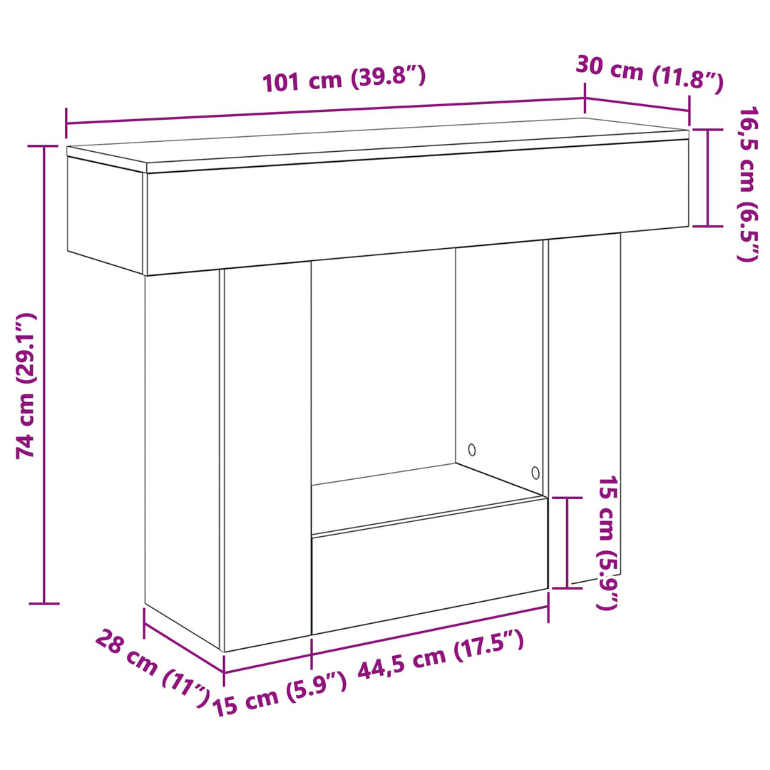Artisan Eg 101 x 30 x 74 cm