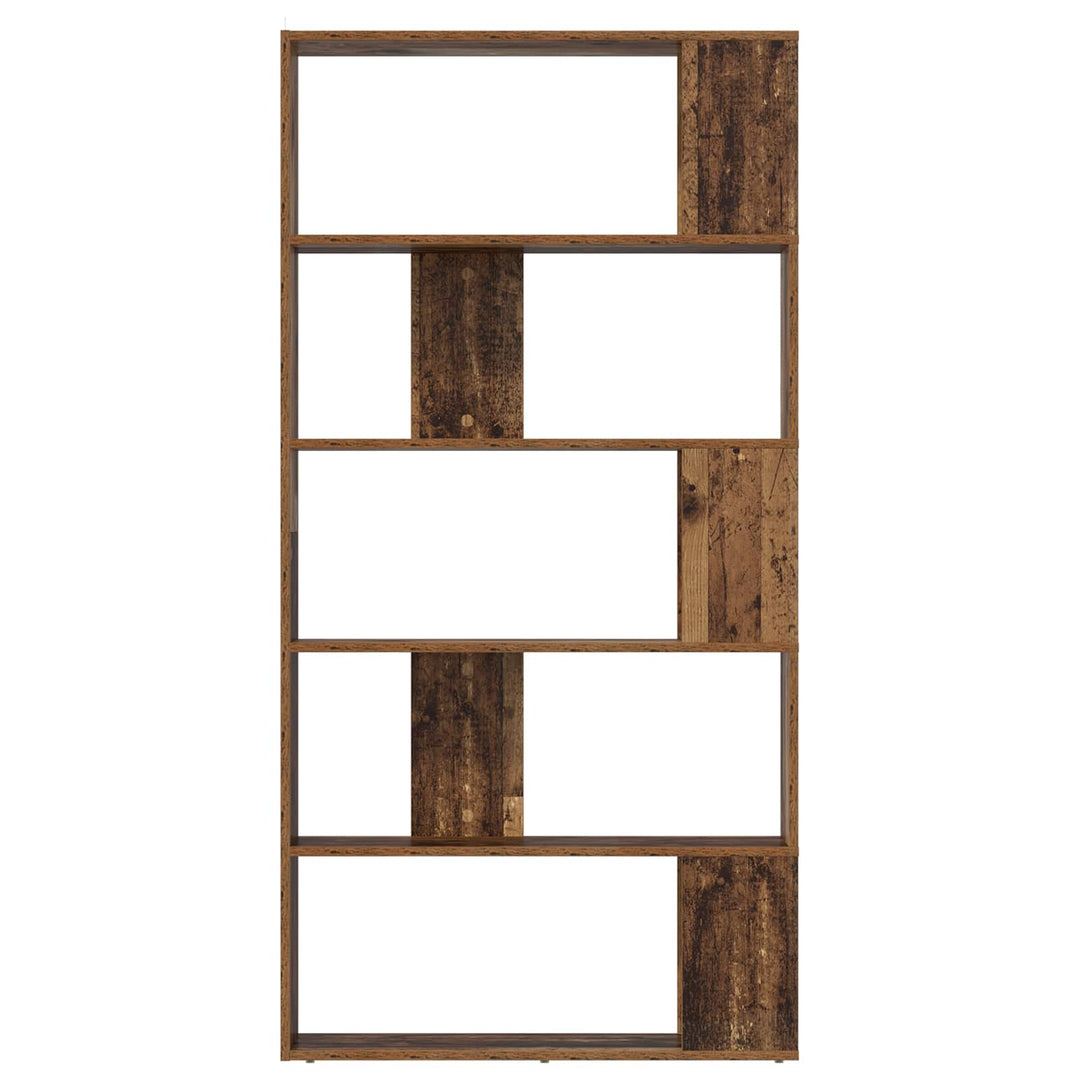 Bogskab Gammelt træ 80 x 24 x 159 cm Konstrueret træ