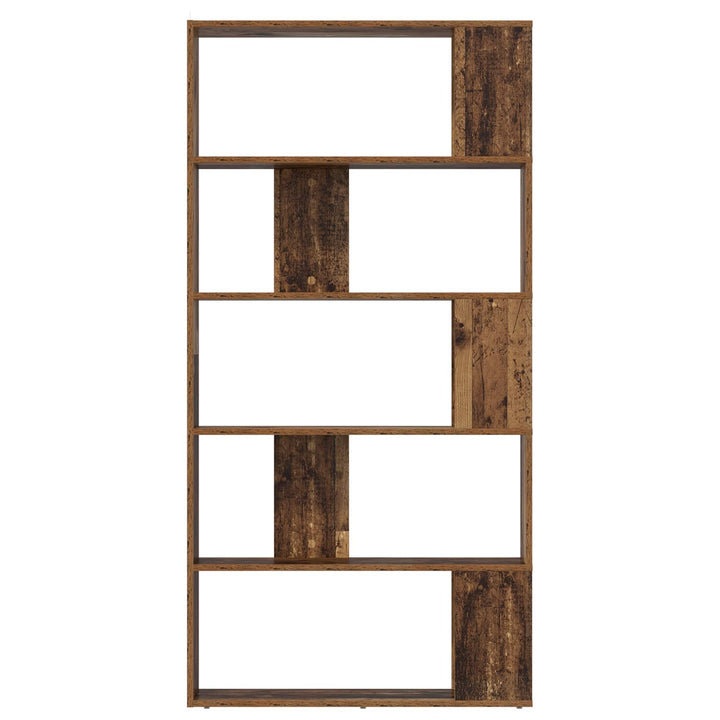 Bogskab Gammelt træ 80 x 24 x 159 cm Konstrueret træ