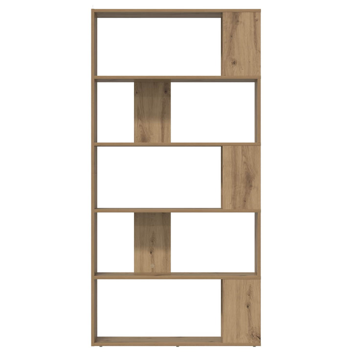 Bogskab Artisan Egetræ 80 x 24 x 159 cm Konstrueret træ